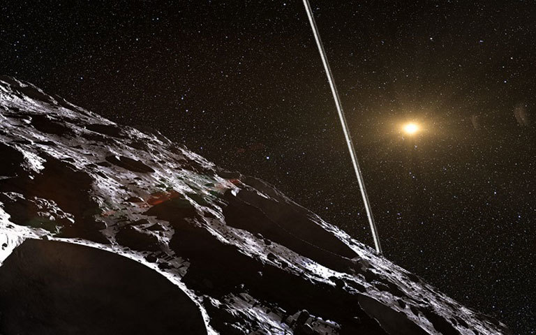 Cometa. Fuente: NASA