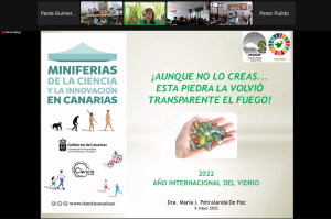 ¡Aunque no lo creas... esta piedra la volvió transparente el fuego!