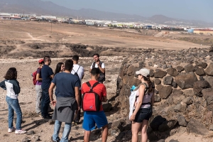 Visita al yacimiento arqueológico de Tufia. Telde. Gran Canaria. 11-11-17_27