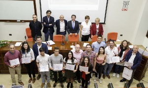 Entrega de los premios CSIC-Canarias y CSIC-Obra Social “la Caixa”. Tenerife. 05-11-2019_52