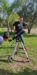 El astrónomo visita el cole. Taller de observación solar. GC. 144-11-2023_3
