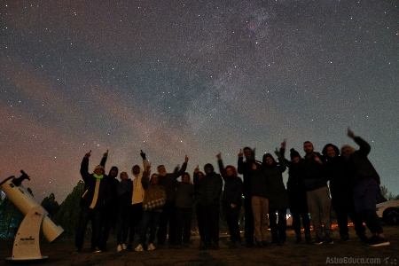 Velada astronómica. El cielo de Canarias