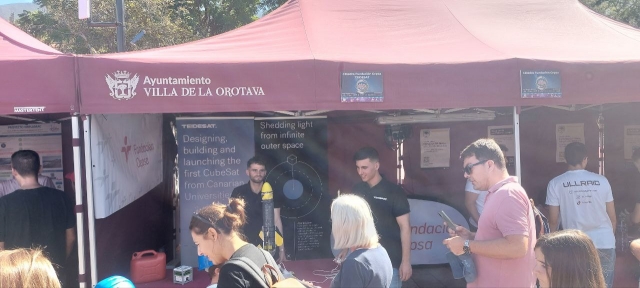 TEIDESAT. Feria de la Ciencia de La Orotava. 13-11-2023_2